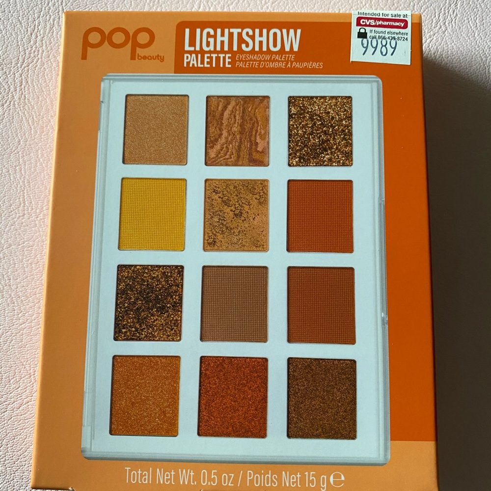 POP BEAUTY LIGHTSHOW FIRE FIT PALETTE